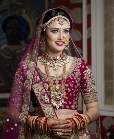 woman-traditional-dress-with-red-lip-gold-trim-scaled